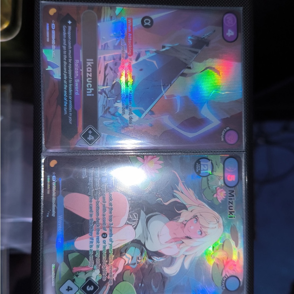 AZUKI Holographic Trading Cards with Anime Art